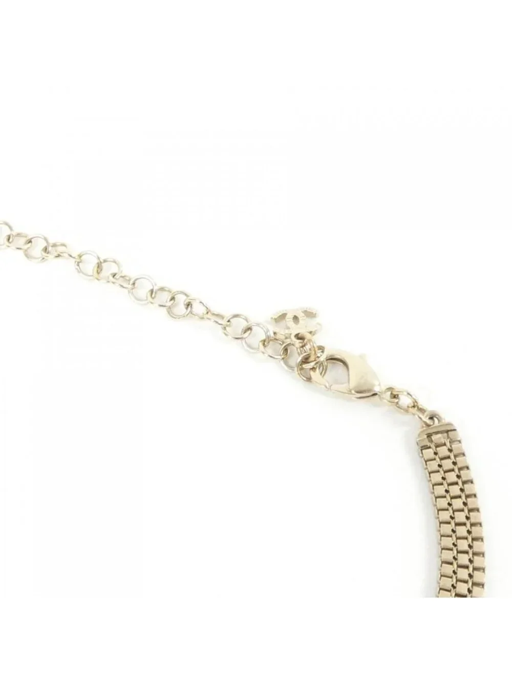 Chanel Choker Necklace Gold
